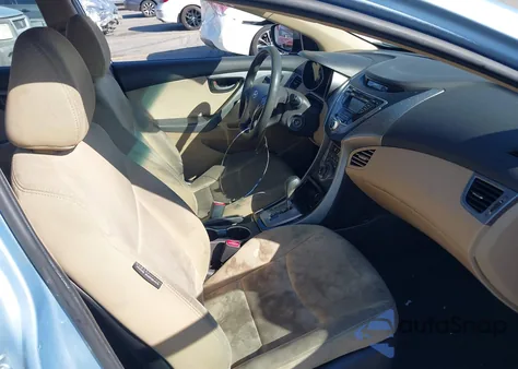 2013 Hyundai Elantra Gls from USA, damaged, VIN KMHDH4AE7DU581647